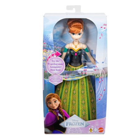 DISNEY FROZEN dainuojanti lėlė Ana (anglų kalba), JDX53 
