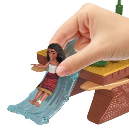 DISNEY MOANA mažųjų lėlių rinkinys Transforming Boat, JBT54 