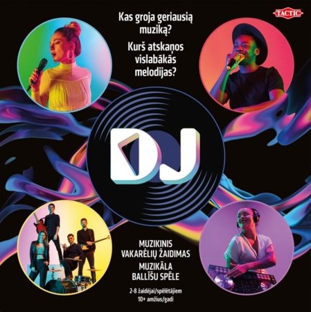 TACTIC Žaidimas DJ Music Game: POP Music LT/LV, 60428 