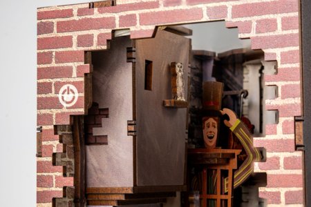 REVELL modelis Diagon Alley - Harry Potter: Tiny Adventures Handmade miniature worlds to assemble, 00530 