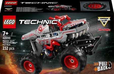 42200 LEGO® Technic Monster Jam™ ThunderROARus™ su spyruokliniu mechanizmu 