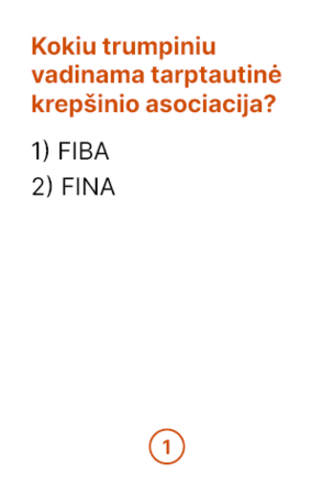 TERRA PUBLICA Stalo žaidimas Krepšinio fanas LT, 4779054890320 