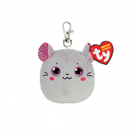 TY Squishy Beanies minkštas pakabukas pelė CATNIP, TY39570 TY39570