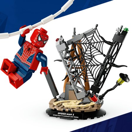 76334 LEGO® ǀ Marvel Epinė kova: Žmogus voras prieš Smėlio žmogų 