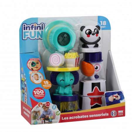 INFINI FUN sensorinės akrobatų kaladėlės, I20530 I20530