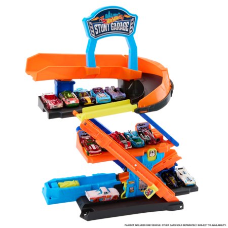 HOT WHEELS City triukų garažas 2in1, JHL94 