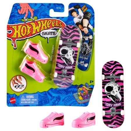 HOT WHEELS pirštų riedlentė su batais assort., HGT46 HGT46