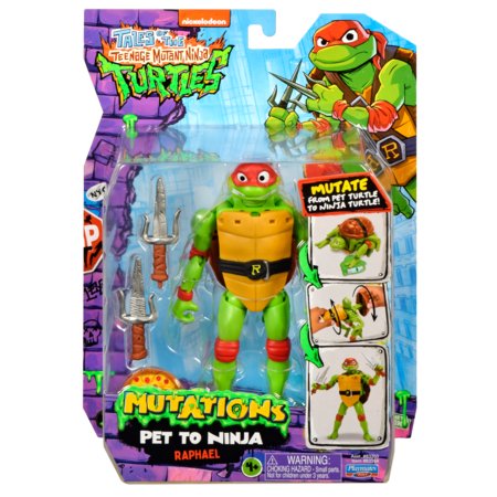 TMNT figūrėlė MUTATIONS PET TO NINJA RAPHAEL, 83364 