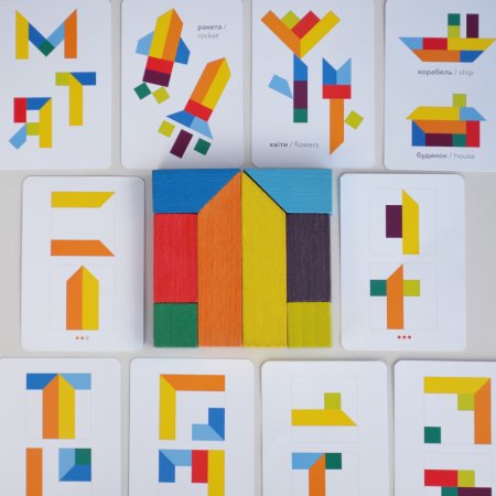IGROTECO loginis žaidimas Tangram, IG0446 