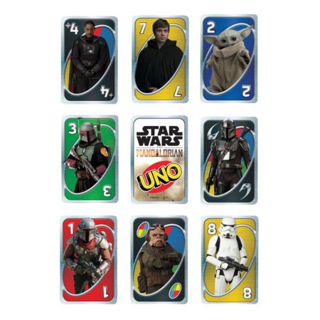 MATTEL GAMES UNO kortos Žvaigždžių Karai, HJR23 HJR23