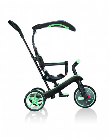GLOBBER triratukas Trike Explorer 4in1, mėtinis, 632-206-2 632-206-2