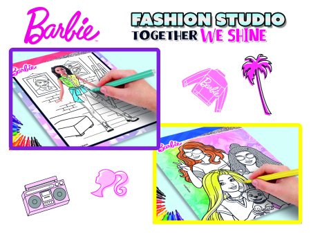 LISCIANI Barbie kūrybinis rinkinys Together We Shine, 12808 