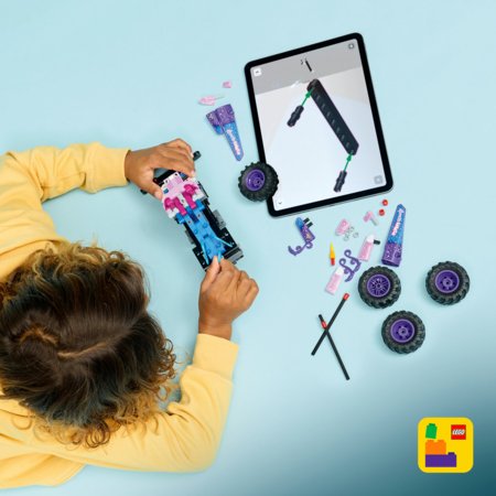 42220 LEGO® Technic Spyruoklinis Monster Jam™ Sparkle Smash™ 