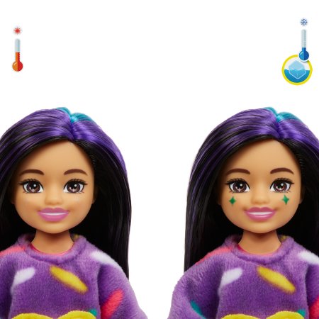 BARBIE Čelsės Cutie Reveal rinkinys, džiunglių serija, tukano paukštė , HKR16 HKR16