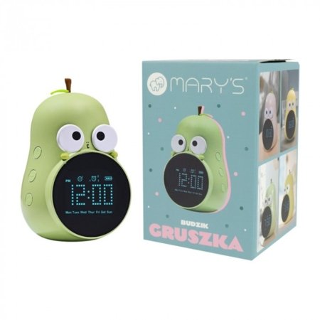 MARY'S laikrodis-žadintuvas PEAR, Green, MW20779 