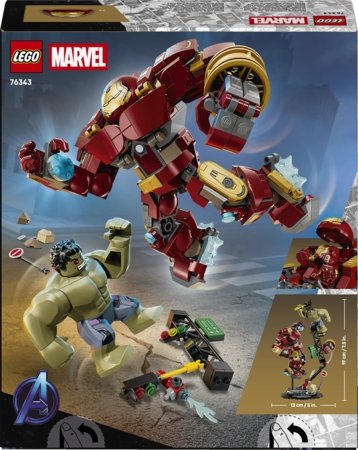 76343 LEGO® ǀ Marvel Epinė kova: Halkbasteris prieš Halką 