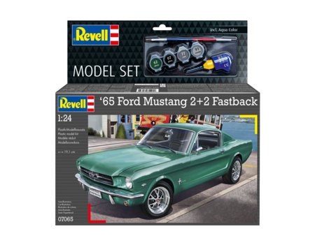 REVELL 1965 Ford Mustang 2+2 Fastback automodelis, 67065 