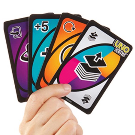 MATTEL GAMES UNO žaidimas su dvipusėmis kortomis, GDR44  