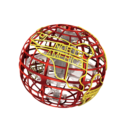 REVOLT Orbitz Stunt sferos kamuolys asort., TF1004 