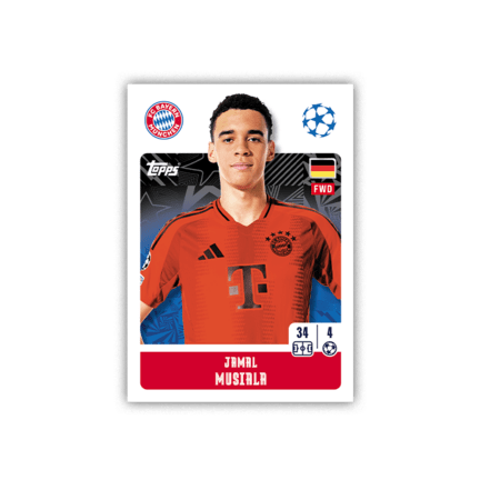 TOPPS lipdukai Champions League 2025 Packet, 5053307074453 