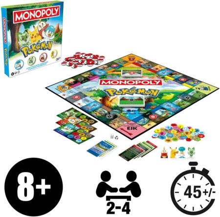 MONOPOLY stalo žaidimas Pokemon (LT), G0716633 