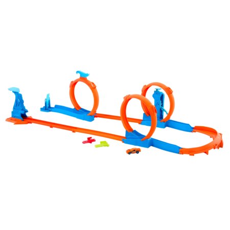 HOT WHEELS trąsų prailginimų rinkinys – Trys kilpos, JDW39 