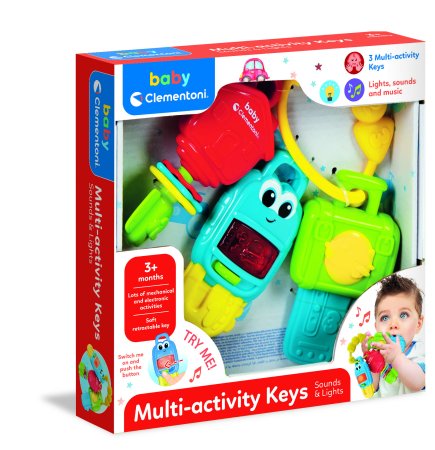 CLEMENTONI Baby muzikinis žaislas Keys, 17460 