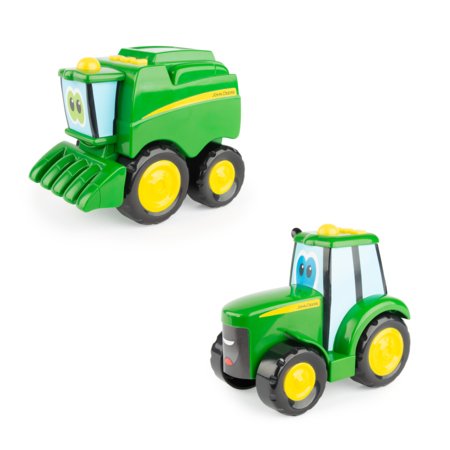 JOHN DEERE transporto priemonė Johnny and Corey Lights & Sounds, asort., 37910A 