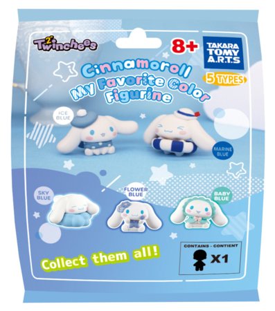 TWINCHEES Cinnamoroll figūrėlė My Favourite Colour, asort., M805745 