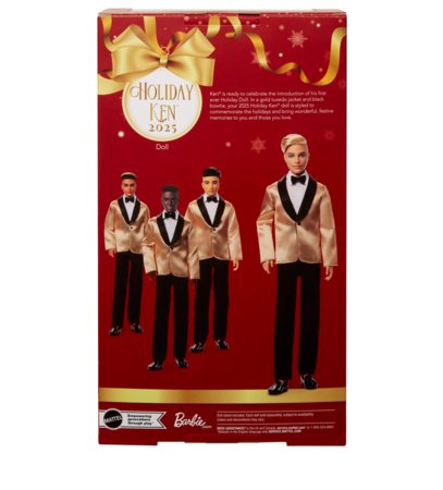 BARBIE kolekcinis kenas Ken Holiday, JGK55 