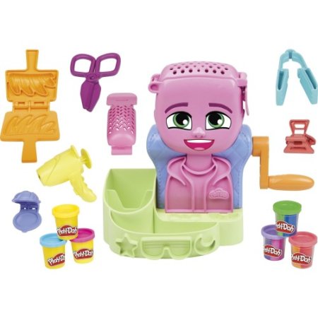 PLAY DOH plastilino rinkinys Hair Stylin Salon, F8807 