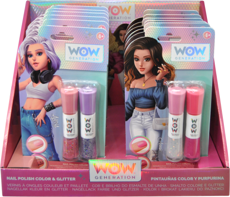 WOW GENERATION nagų lakai, spalvotas ir blizgus, WOW00013 