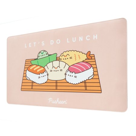PUSHEEN pelės kilimėlis Sushi Roll vegan leather, MGGEPU06 