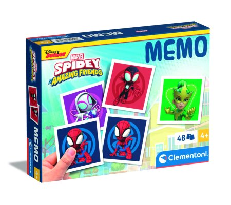 CLEMENTONI GAMES atminties žaidimas Spidey And His Amazing Friends, 18313 