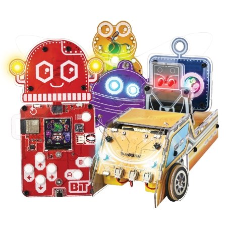 CIRCUITMESS Wacky Robot mokomasis STEM rinkinys Sparkly, CM-SA-SPARKLY 