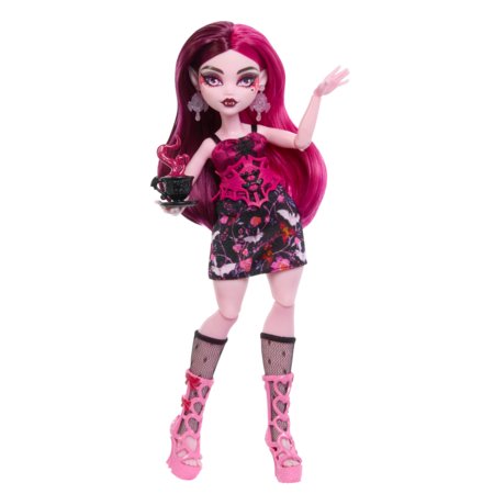 MONSTER HIGH Skulltimates siurprizų rinkinys Drakulaura, vidurnakčio sodo serija, HYT72 