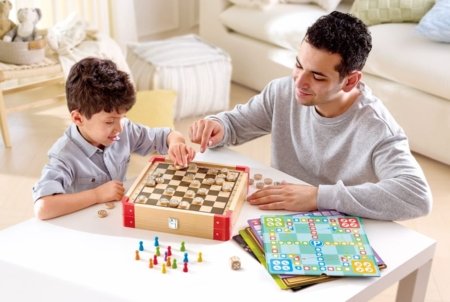 HAPE stalo žaidimų rinkinys 22in 1, E4325A 