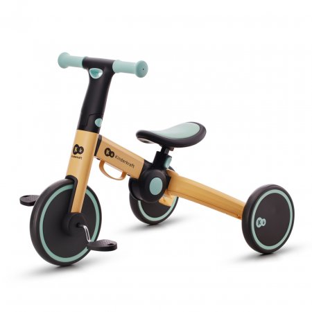 KINDERKRAFT triratukas 3in1 4Trike geltonas, KR4TRI22BLU0000 KR4TRI22BLU0000