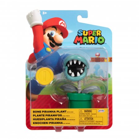 NINTENDO 4" Super Mario figūrėlė, asort., 411774-6-GEN 411774-6-GEN