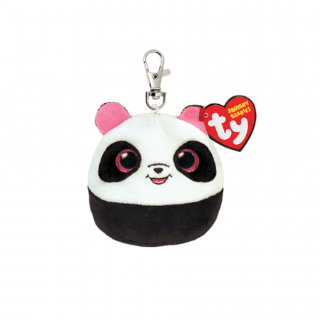 TY Squishy Beanies minkštas pakabukas panda BAMBOO, TY39571 TY39571