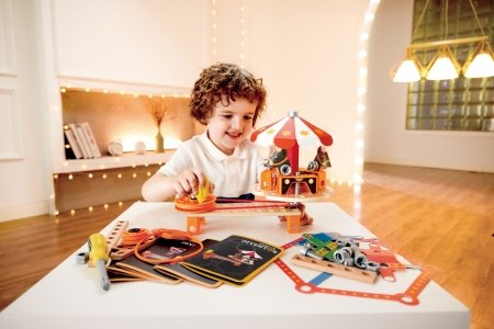 HAPE konstruktorius Carnival Builder Set, 73 priedai, E3040A 
