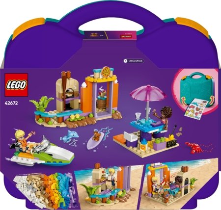 42672 LEGO® Friends Kūrybiškas paplūdimio ir kelionių lagaminas 
