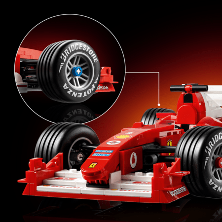 11375 LEGO® Icons Ferrari F2004 ir Michael Schumacher 