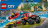 60412 LEGO® City 4x4 Ugniagesių Visureigis Su Gelbėjimo Valtimi 