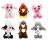 CUTEKINS pliušinis gyvūnėlis su realistiškais garsais Farm Friends, asort., 35056 35056