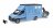 BRUDER MB Sprinter gyvūnų vežėjas su arkliu, 02674 02674