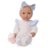 LULLABABY lėlė kūdikis su kūdikio reikmenų rinkiniu, LBY7712Z 