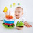 HAPE Lavinamasis žaislas piramidė Ponas Varlius, E0457 E0457