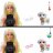 BARBIE spalvų siurprizų dovanų rinkinys, neoninių spalvų serija, asort., HCD25 HCD25