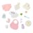 LULLABABY naujagimiui būtinų aksesuarų rinkinys, LBY7635Z 